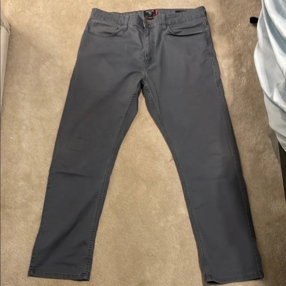 GUC Dockers grey slim fit 5 pocket twill pants